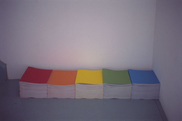Richard Bevan, <i>Untitled</i> (installation shot), publication, 2009