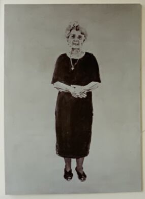 Mrs. C, acrylic on canvas, 2002, Athena Jones