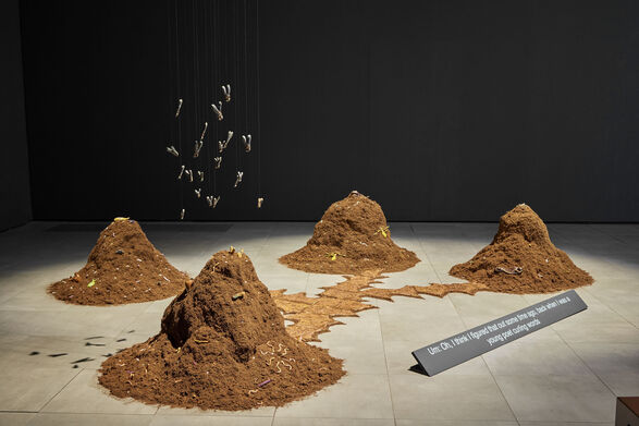 Heaven In The Ground, Liverpool Biennale 2025. Image // Deledd: Stuart Whipps Heaven In The Ground, Liverpool Biennale 2025. Image // Deledd: Stuart Whipps