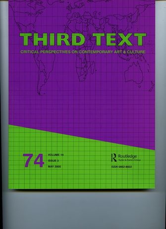 Third Text: Critical Perspectives on Contemporary Art & Culture-large
