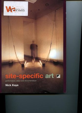 Site Specific Art: Performance Place and Documentation-large