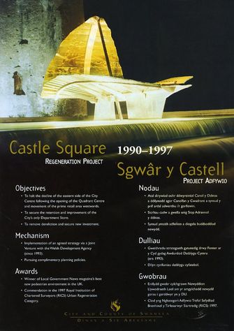 Castle Square Regeneration Project Swansea 1990-1997-large