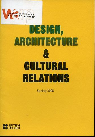 Design, Architecture & Cultural Relations-large