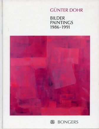 Gunter Dohr: Bilder Paintings 1986-91-large