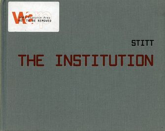 The Institution Andre Stitt-large