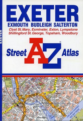 Exeter A-Z Street Atlas-large