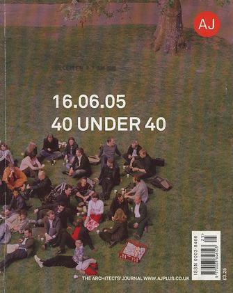 The Architects Journal: 40 Under 40-large