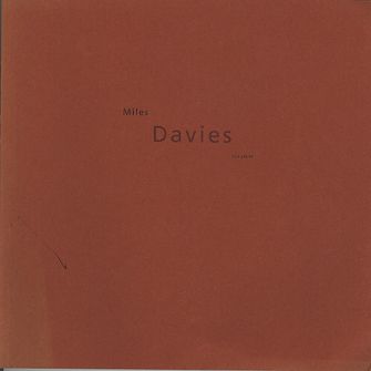 Miles Davies: Sculpture-large