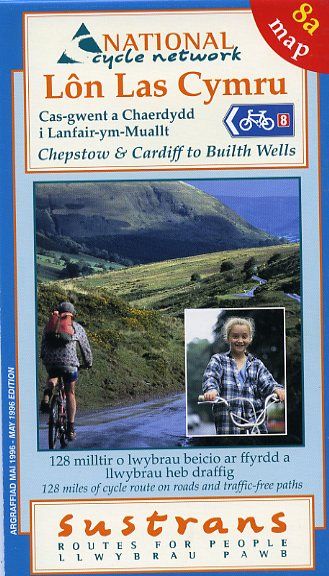 National Cycle Network, Chepstow & Cardiff to Builth Wells -large