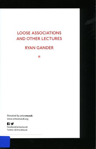 Loose Associations and Other Lectures-large