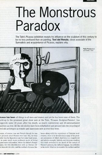 The Monstrous Paradox (Excerpt from Art Monthly)-large