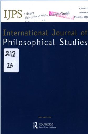 international journal of philosophical studies-large