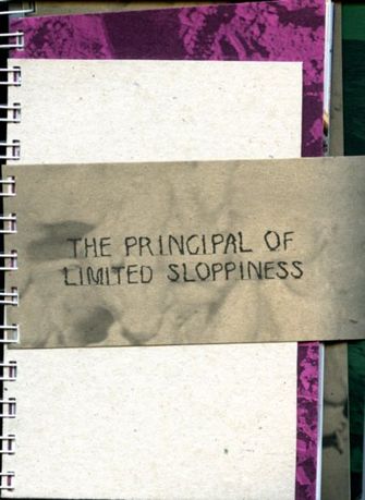 The Principal Of Limited Sloppiness-large