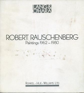 Robert Rauschenberg: Paintings 1962 - 1980-large