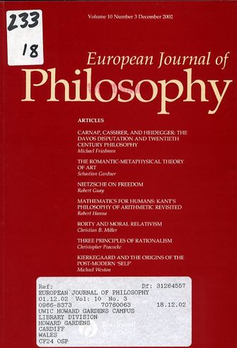 European Journal of Philosophy Vol 10 No 3-large