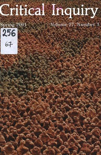 Critical Inquiry vol. 27 no. 3-large