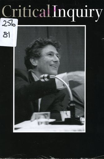 Critical Inquiry vol. 31 no. 2-large