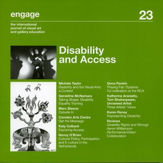 Engage 23 Spring 2009 Disability-large
