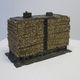 Settlement #1, 2014, 47 x 28,5cm, height 37cm, bronze and honeycomb-cardboard. Courtesy Upstream Gallery