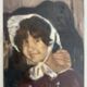 My Welsh hat, oil on canvas, 2023, Athena Jones
